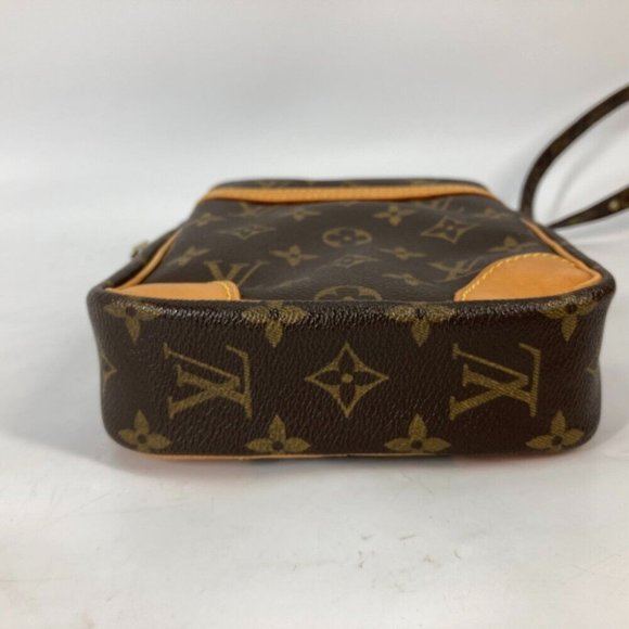 Authenticity Guarantee LOUIS VUITTON M45266 Monogram Danube Crossbody Pochette - Picture 14 of 15